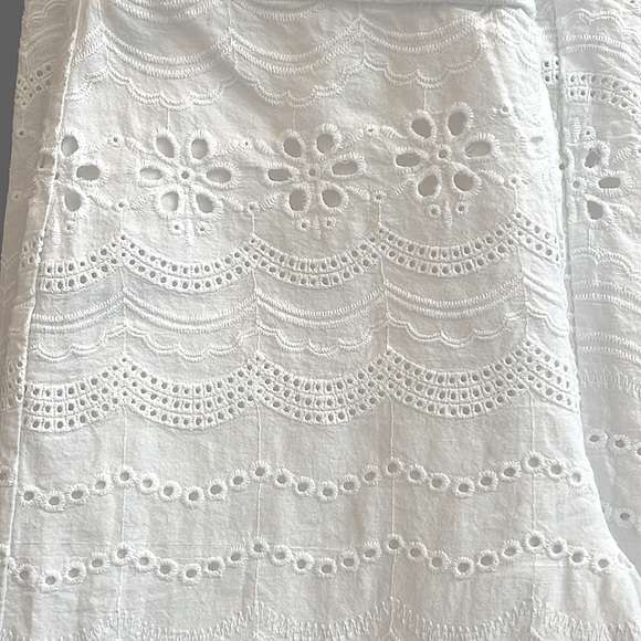 Lucy Paris White Eyelet Pants - Picture 2 of 3